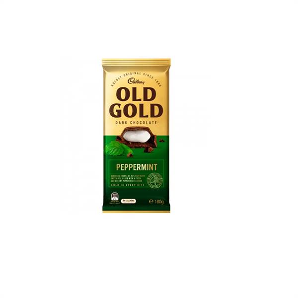 Cadbury Old Gold Peppermint Dark Chocolate Imported